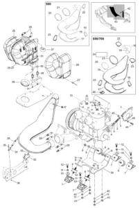 Engine Mount Plate/Muffler
