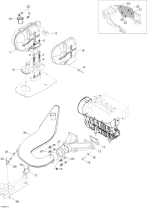 Exhaust System, 400RC
