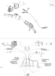 Steering harness