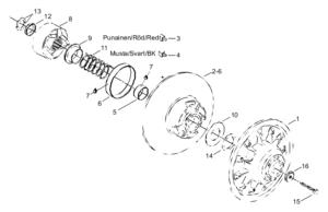 Driven Pulley
