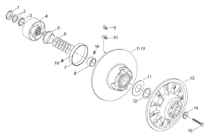 Driven Pulley