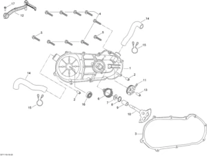 CVT Cover And Kick Stater