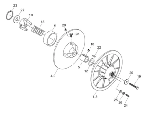 Driven Pulley