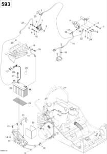 Battery And Starter, 600