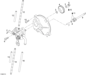 Oil Pump, 550