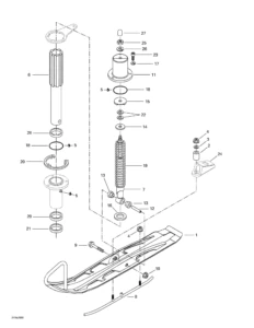 Front Suspension And Ski