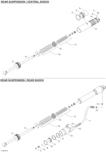 Take Apart Shock, Rear