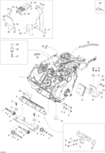 Engine And Engine Support