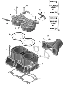 Rotax - Cylinder And Cylinder Head