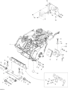 Engine And Engine Support