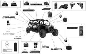 Decals - Turbo R - Package STD