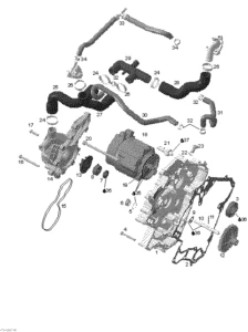 Waterpump And Alternator