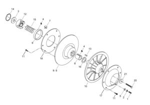 Driven Pulley