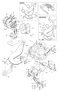 Engine Mount Plate/Muffler