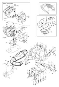 Engine Mount Plate/Muffler