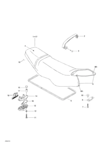 Seat And Engine Cover