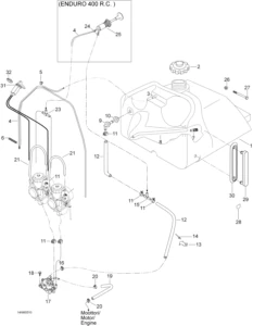 Fuel System, 400RC