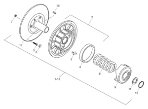 Driven Pulley