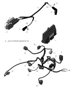 Engine Harness And Electronic Module - V3