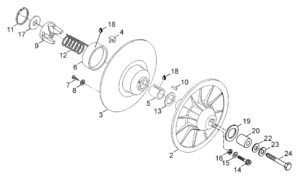 Driven Pulley