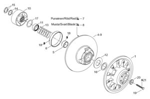Driven Pulley