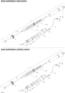 Take Apart Shock, Rear