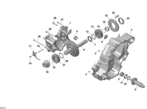 Rotax - Gear Box 1 - 420686569