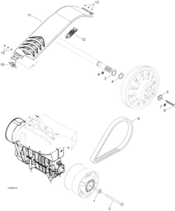 Pulley System, 400RC