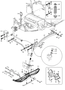 Front Suspension And Ski
