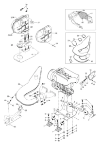 Engine Mount Plate/Muffler