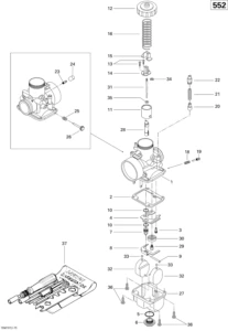 Carburetor - 550F