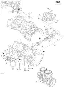 Crankcase, 593