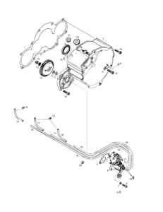 Ignition Housing Oil Pump (599)