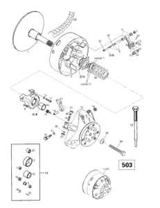 Drive Pulley (503)