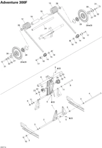 Rear Arm 300F