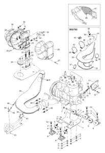 Engine Mount Plate/Muffler