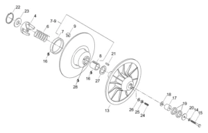 Driven Pulley