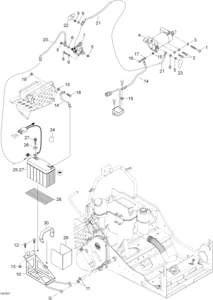 Battery And Starter