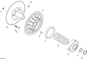 Driven Pulley