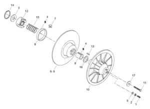 Driven Pulley