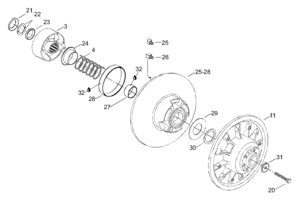 Driven Pulley