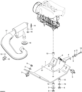Engine And Engine Support