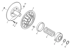 Driven Pulley
