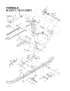 Rear Arm, Rear Suspension 121”-136”
