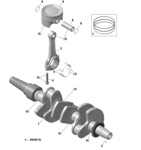 ROTAX - Crankshaft And Pistons