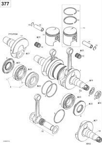 Crankshaft And Pistons 377