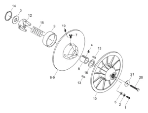 Driven Pulley