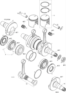 Crankshaft And Pistons