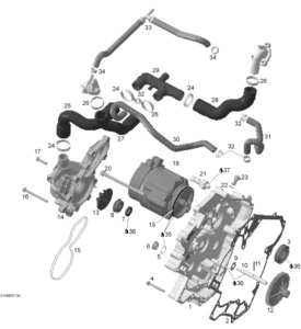 Waterpump And Alternator