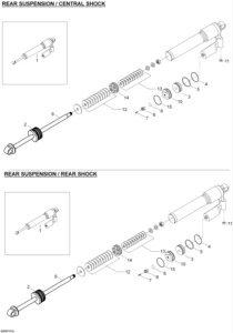 Take Apart Shock, Rear